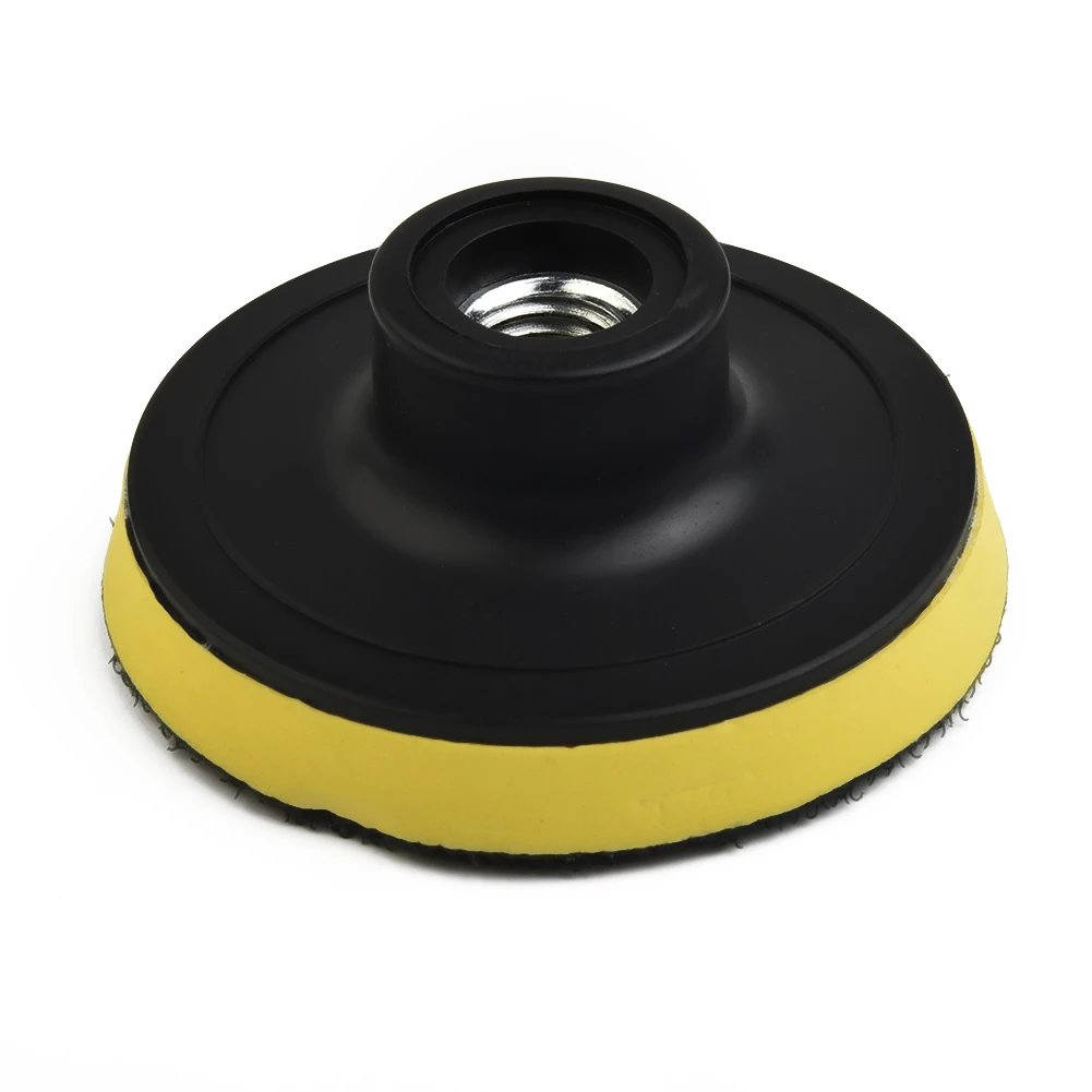 

Backing Polishing Tools Pad Disc M14 Drill Thread 3 Inch Plastic+rubber