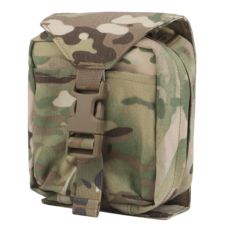 

Outdoor Tactical Vest Medical Storage Bag, Portable MOLLE, Multifunctional Storage Bag Rapid Deployment Camouflage First Aid Kit