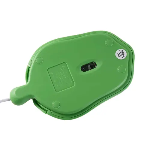 throughpp проводная мышь зелёная черепаха