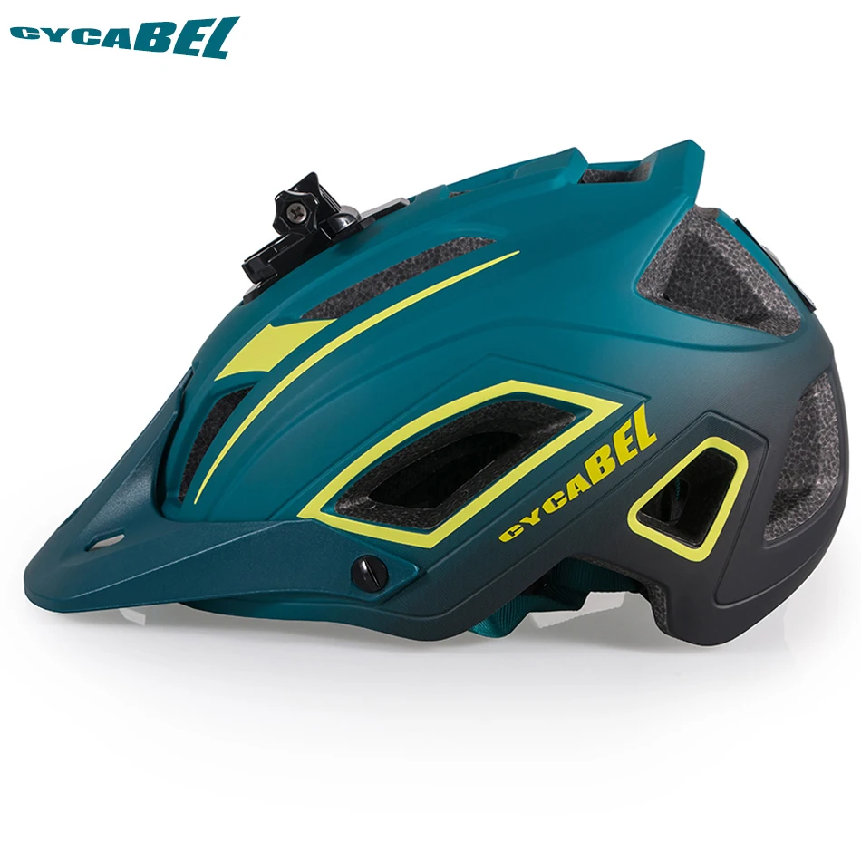 

CYCABEL MTB LED Bicycle Helmet casco ciclismo Ultralight Mountain Road Cycling Sports Helmet Safely Cap casco ciclismo