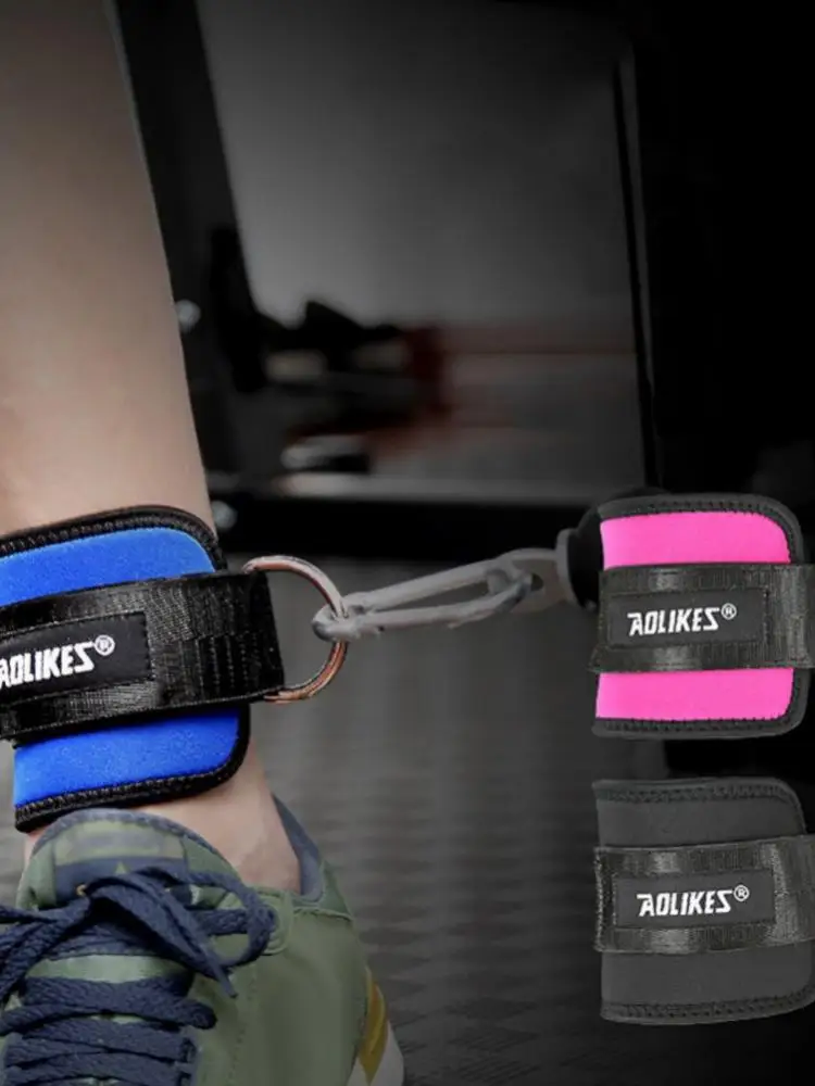 

2022 New Style Male And Female Gym Hip Exercise Cable Equipment Ankle Strap, Leg Training Weight Booster Belt Single Pack