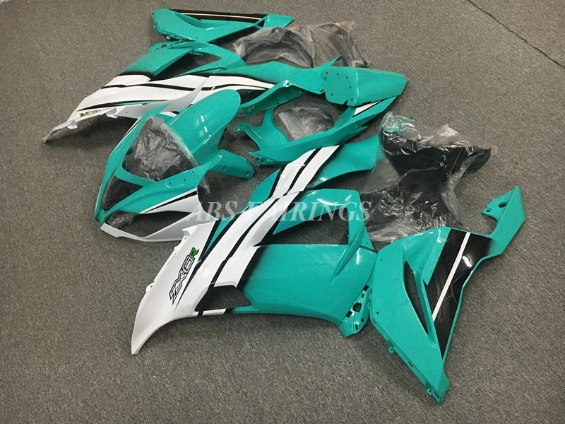 

Новый комплект обтекателей из АБС-пластика, подходит для Kawasaki Ninja ZX-6R 636 2013 2014 2015 2016 2017 2018 13 14 15 16 17 18, комплект кузова небесно-голубого цвета