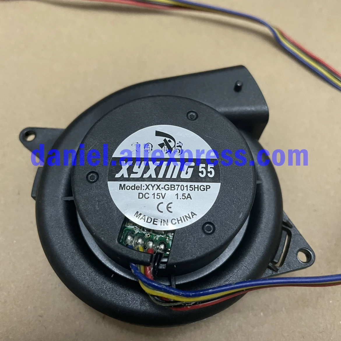 Sweeping robot xyxing55 vacuuming turbo motor fan XYX-GB7015HGP 15v1.5a