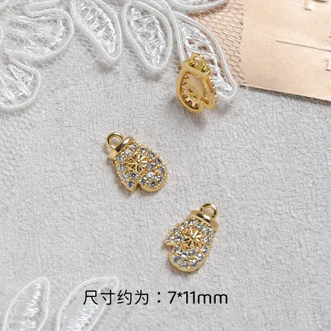 Медные подвески для сережек, 18k, 4 шт.