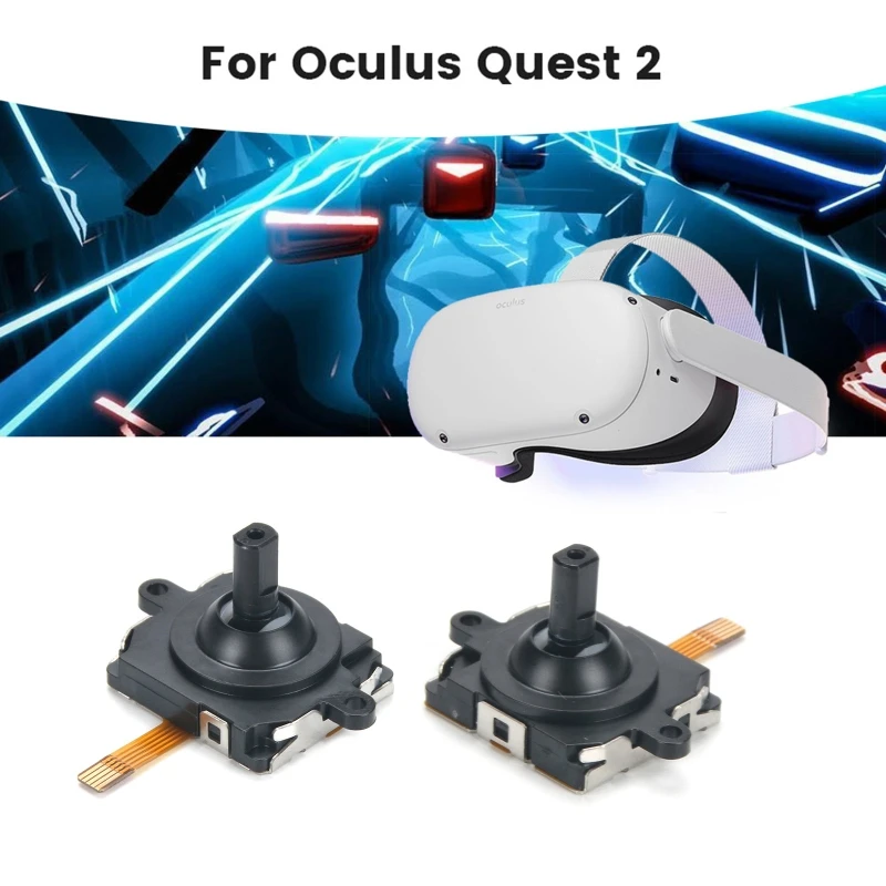

Controller 3D Analog Joysticks for Oculus Quest 2 Controller Thumbstick Parts