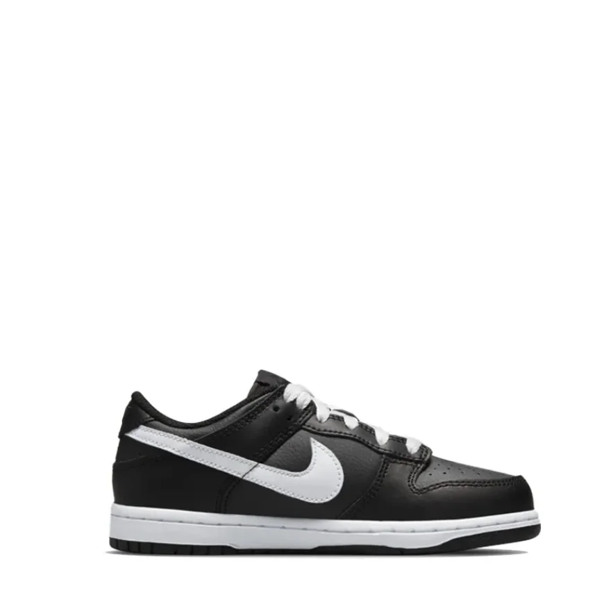 Nike Dunk Casual Нескользящие износостойкие низкие кроссовки черно-белые для детей и