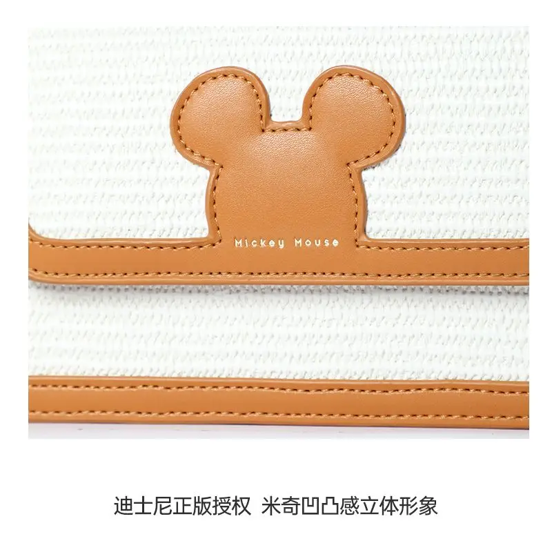 Disney Mickey New Bag Women's One Shoulder Diagonal Cross Bag Birthday Gift Fashion Casual New Style
