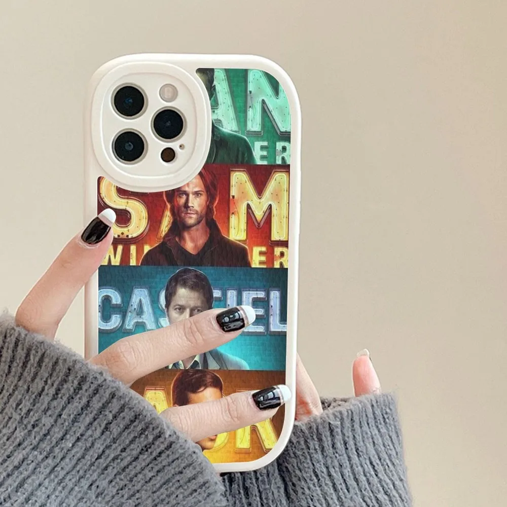 Чехол для телефона TV Serise S-Supernatural из жесткой кожи iPhone 16 15 14 13 12 Mini 11 Pro Max Xs X Xr 7 8 Plus