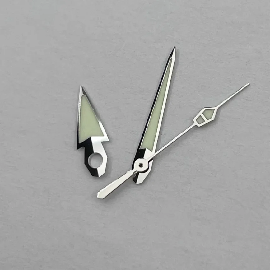 12.5MM Watch Hands C3 Luminous Red Luminous/black Luminous Personalized Hands for NH35/NH36/4R/6R Movements Watch Accessories