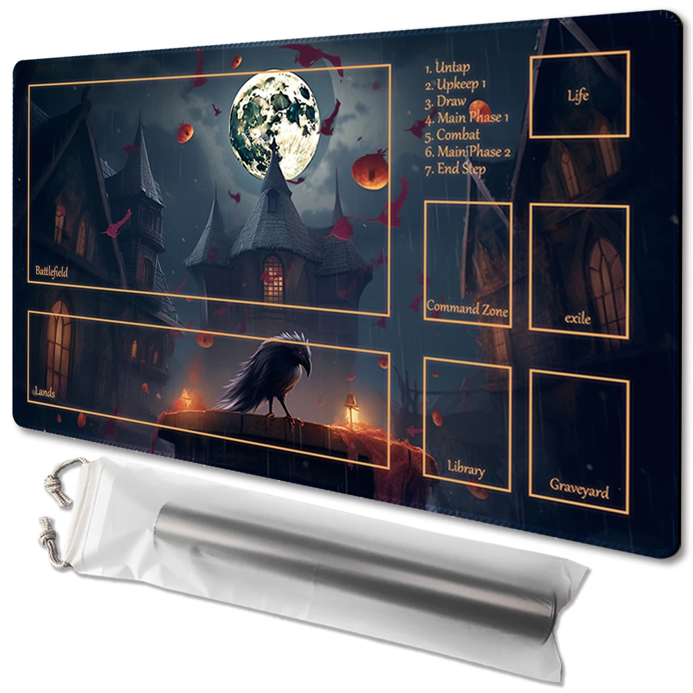 

The mystery-Board Game TCG Playmat Table Mat Game Size 60X35 CM Mousepad Compatible for MTG CCG