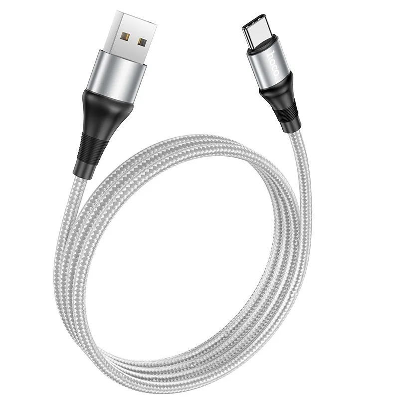 Дата-кабель USB 3 0A для Type-C Hoco X50 нейлон 1м | Мобильные телефоны и аксессуары