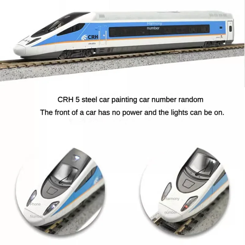 Модель поезда Harmony CRH5 модель N Scale 1/160 в наличии синяя/белая