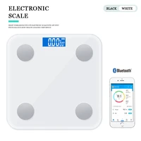 bluetooth digital scale smart bathroom weighing scale body fat electronic led scales 18 datas balance body healthy with okok app
