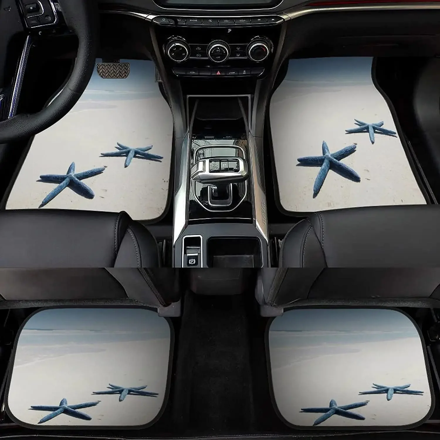 Автомобильные коврики Beach Seaside Starfish by The Sea FrontRear полный комплект из 4 предметов