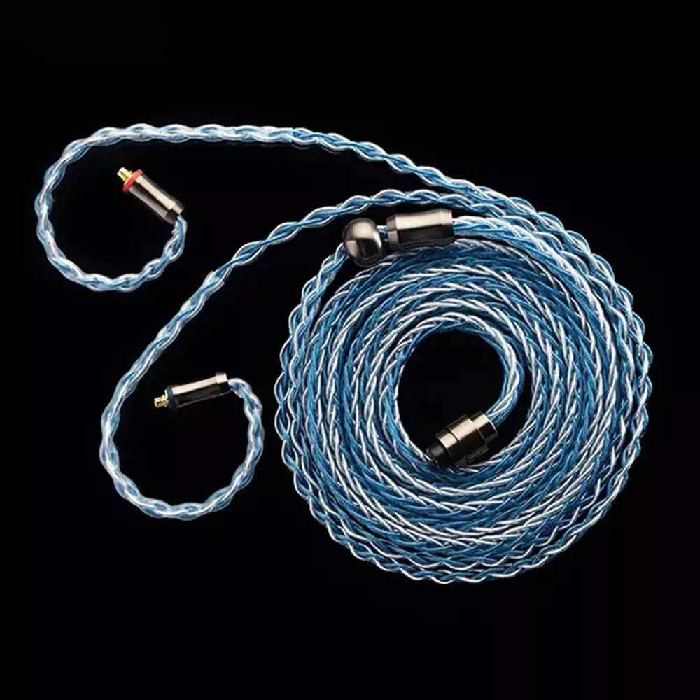 

Модульный обновленный кабель 2022 Kinera Ace (2,5 + 3,5 + 4,4),OFC + OFC с посеребренным покрытием, 8-жильный 3-мерный Плетеный, 2, 5 2 контакта/MMCX