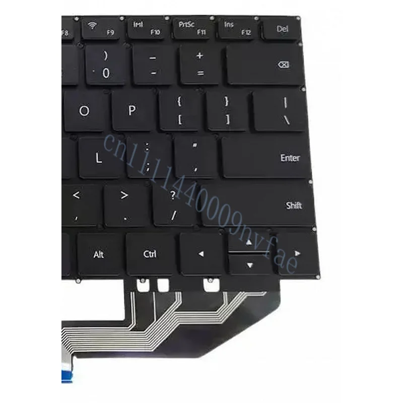 Запасные клавиатуры с подсветкой для MateBook X Pro MACH W19 W29 BL W19B W19C, черная клавиатура, английская раскладка, 9Z NEXBN 00R 0.3 (art.: 3920dc27a05d4) - 3920dc27a05d4
