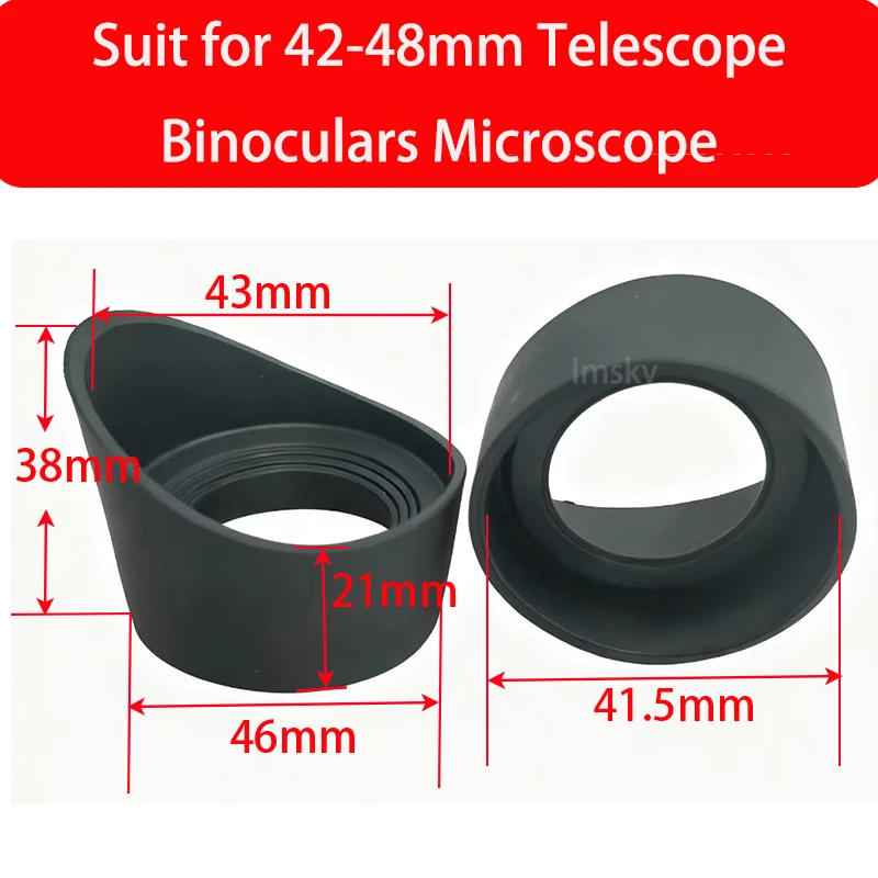 

Резиновые окуляры для микроскопа VBNM YK003123 29-48 мм