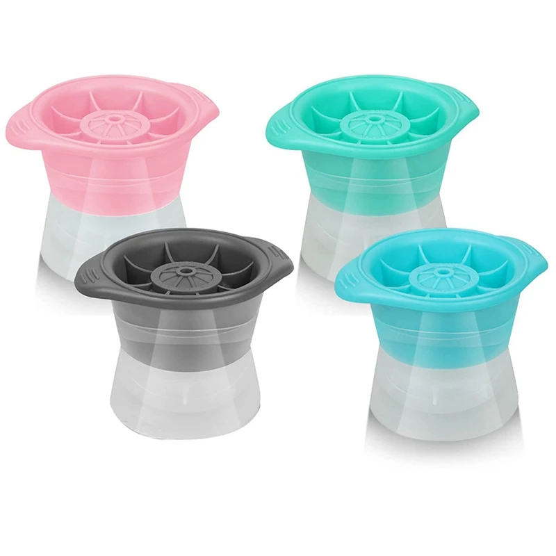 

4 шт., силиконовая форма для льда в форме шара