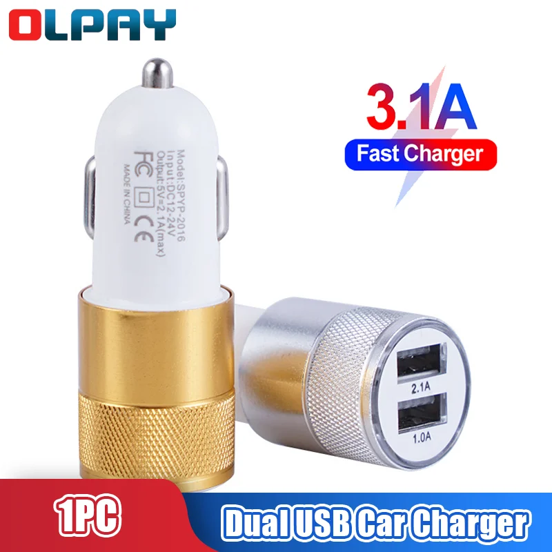 

Автомобильное зарядное устройство с двумя USB-портами, а