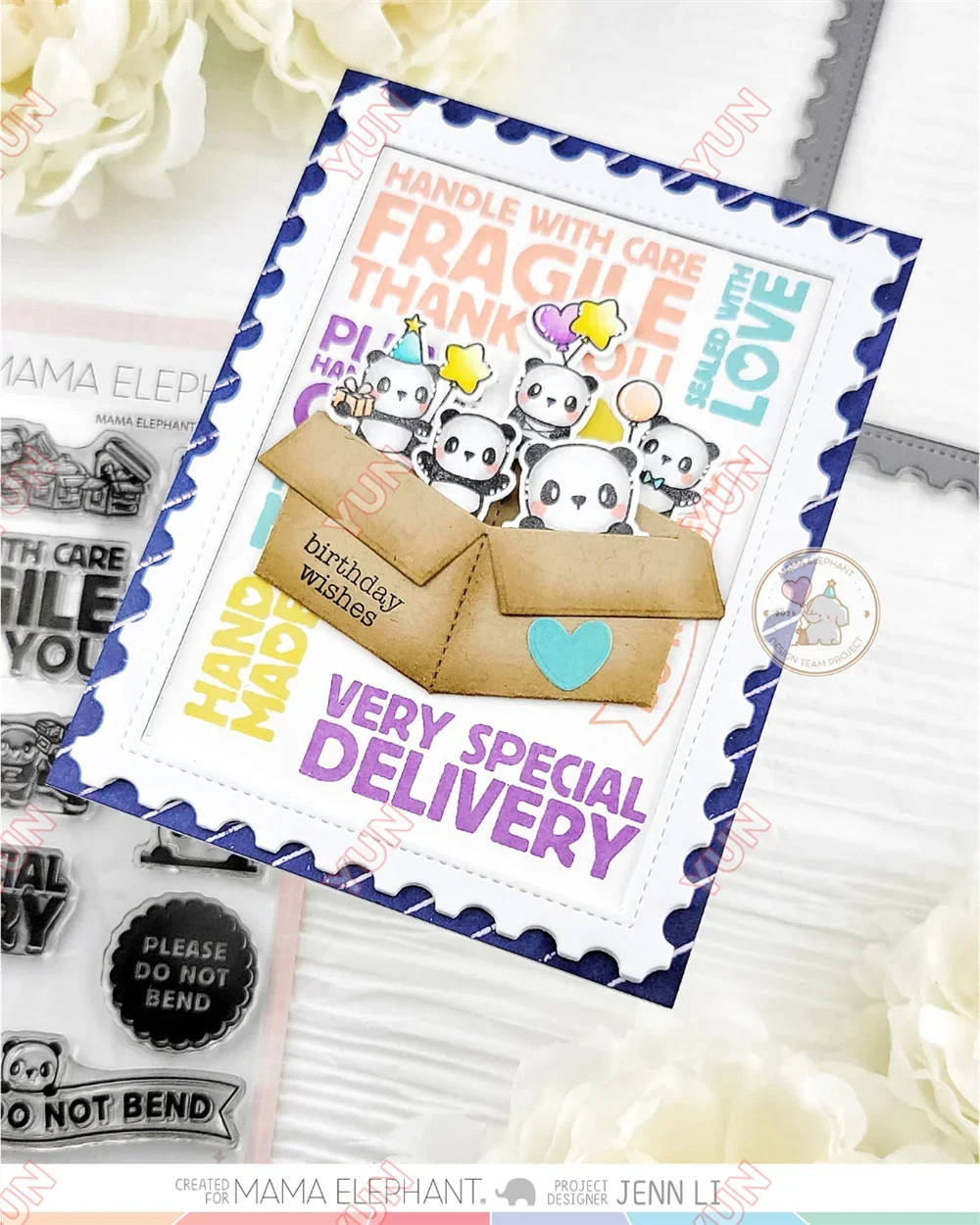 Штампы Monster Hugs для скрапбукинга