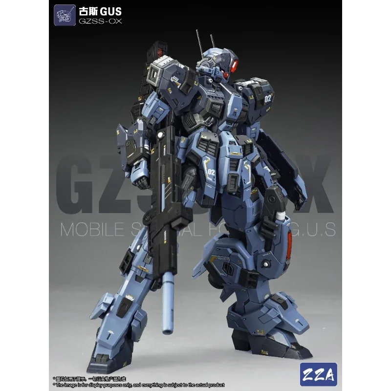 Фото MG 1/100 ZZA Модель GZSS-OX GUS Сборный комплект Модель Фигурки ПВХ Модель робота Аниме Фигурка Коллекционные игрушки Подарки №2