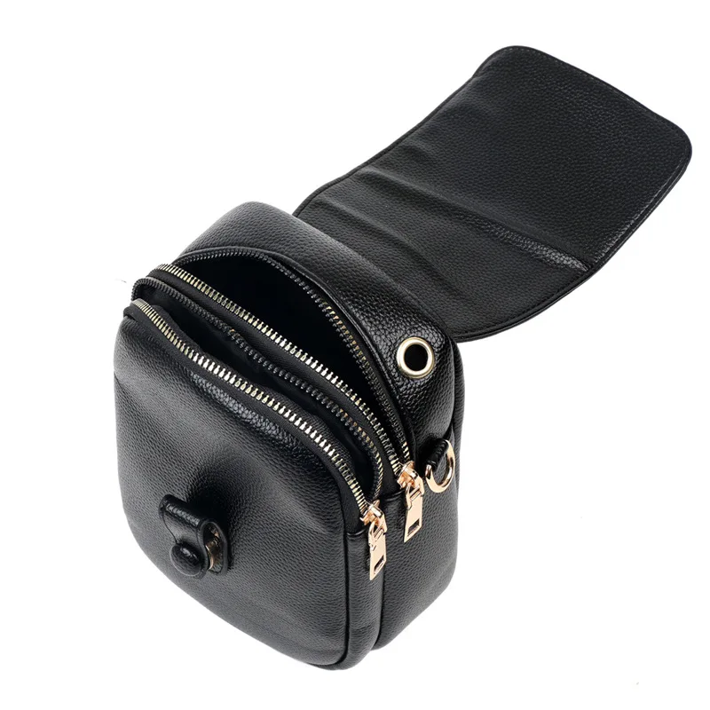 FUNMARDI Fashion Small Crossbody Bag For Women PU Leather Shoulder Bags Phone Purse Flap Messenger Bag Handbags Pouch WLHB2787