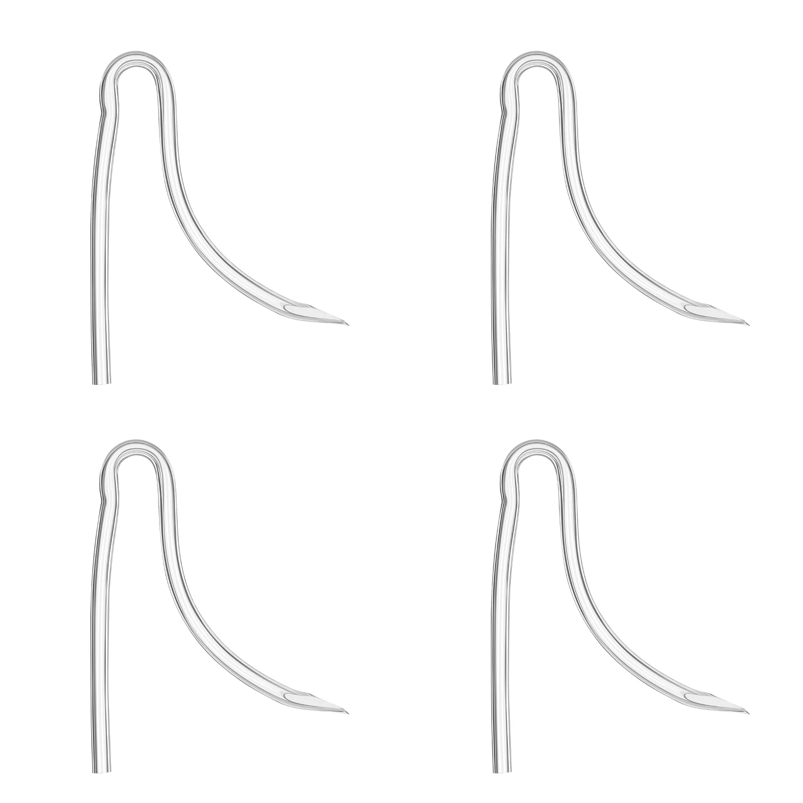 

4PCS Tubes Practical Tubes BTE Preformed Tubes for Replacement