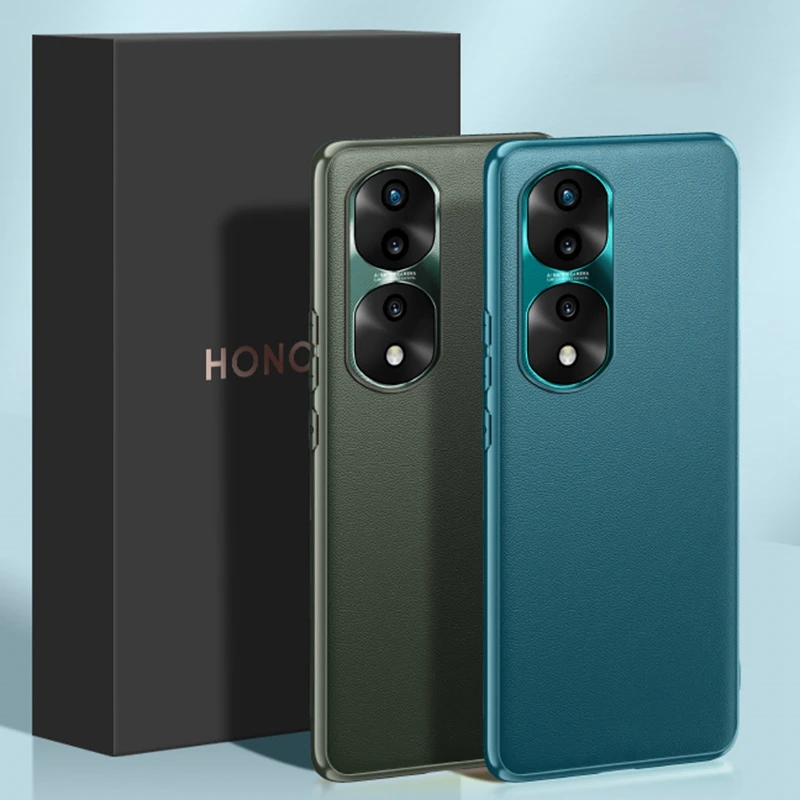 

Роскошный чехол из искусственной кожи для Honor 70 Pro задняя крышка матовый Силиконовый противоударный защитный чехол для телефона Honor 50 60 Pro SE ...
