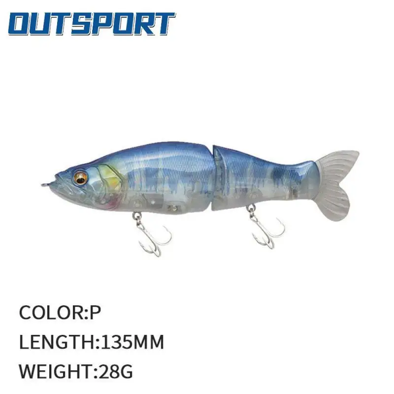 

Slowly Sinking 3d Fish Eye Artificial Bait Length 135mm Fishing Supplies Gorgeous Fish Body Fishing Gear Bait Weight 28g