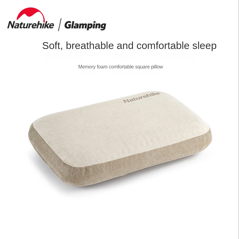 

Удобная квадратная подушка Naturehike из пены с эффектом памяти для отдыха на открытом воздухе, удобная переносная воздушная подушка для легкого хранения
