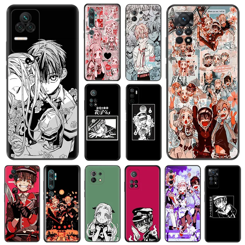 

Soft Phone Cases For Xiaomi 13 Lite12T 12S Ultra 12 X A2 Jibaku Shounen Hanako-kun Anime Redmi 12C K50 K60 Pro CC9E Matte Cover
