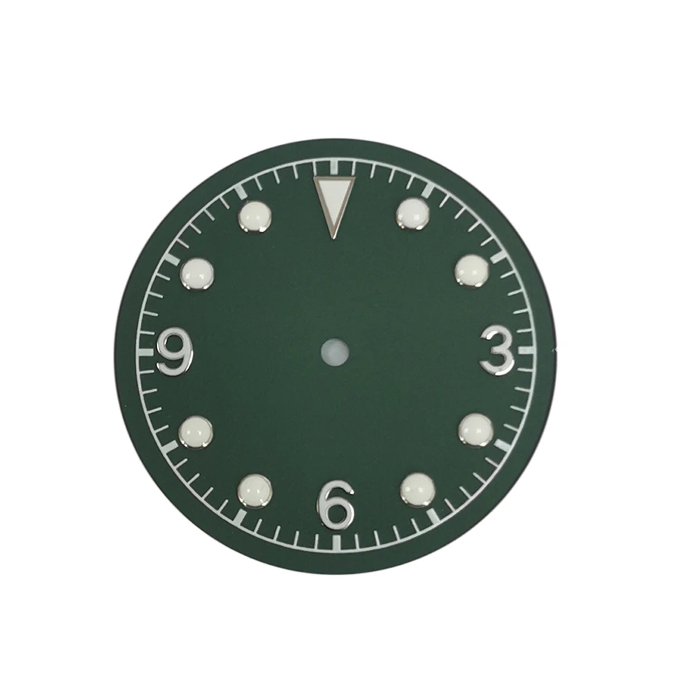 

Watch Accessories Green Luminous Dial 31mm Fits 8215/8200 and Pearl 2813 Automatic Movement