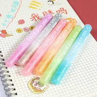 liquid glue stick pen shape candy color quick drying high viscosity dot sticker glue for scrapbooking diy office stationery