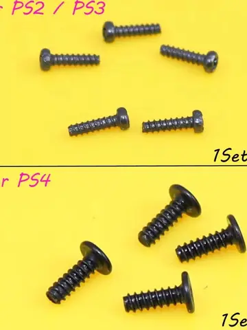 JCD для контроллера PS3, PS2, PS4, сменные винты с головкой Philips, установочные винты