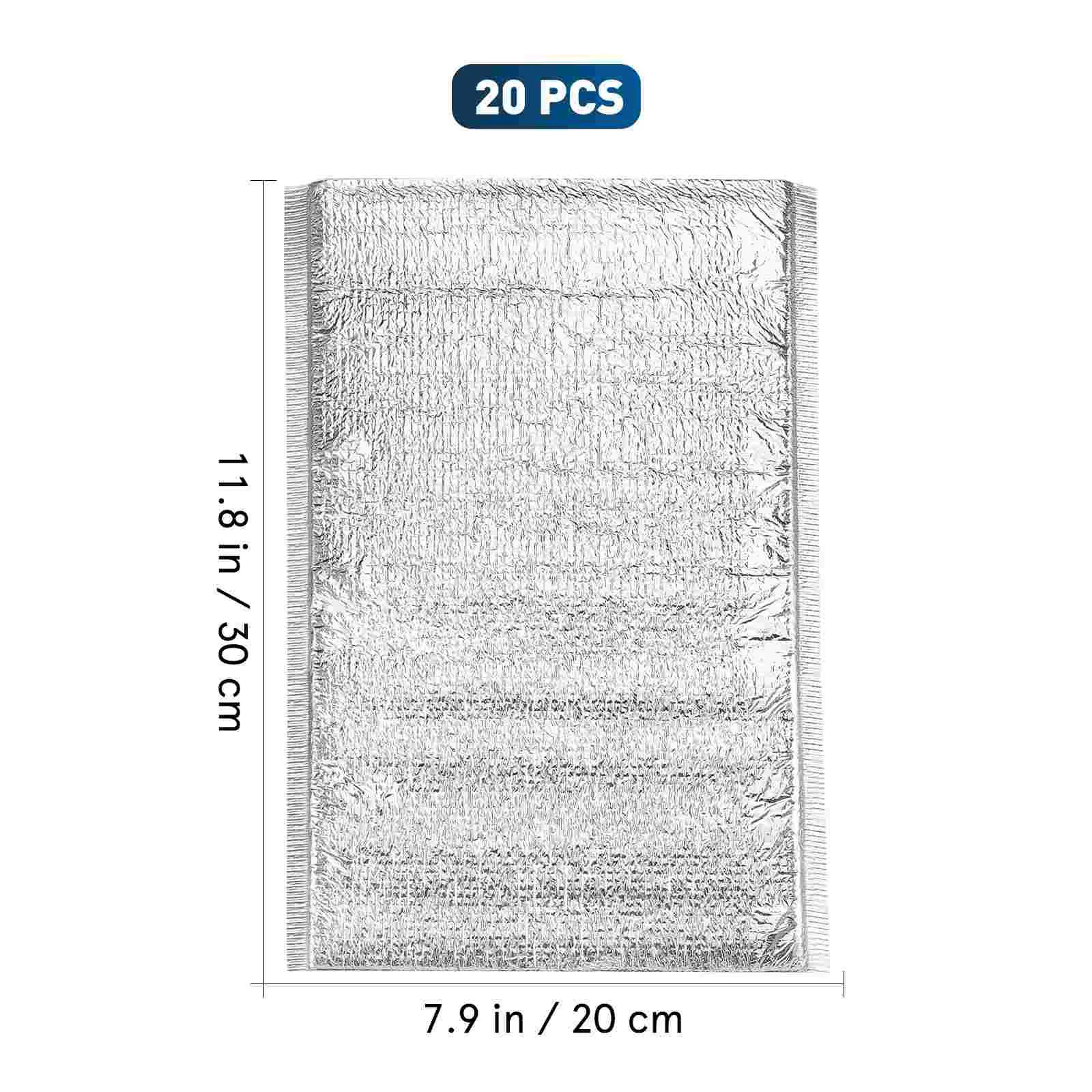 

Insulatedbag Thermal Foodcooler Lunch Aluminum Pouches Disposable Picnic Foiltravel Snack Mini Pouch Camping