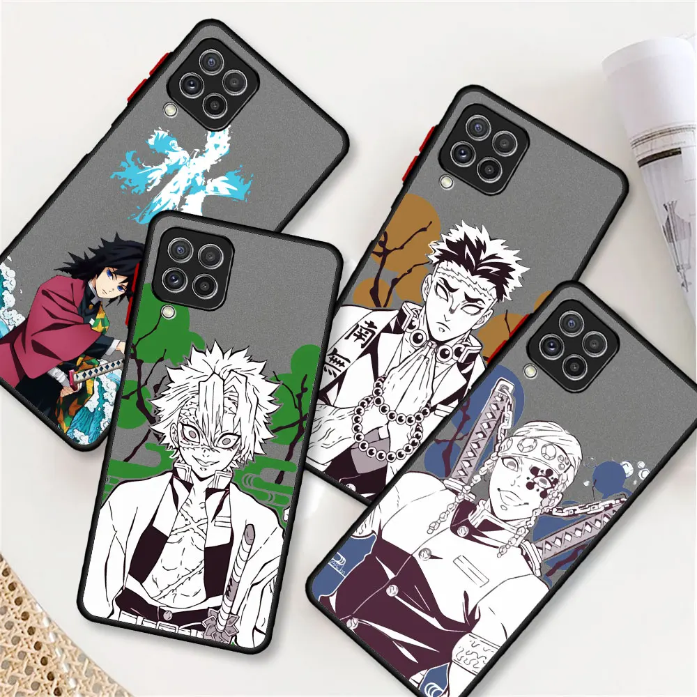 Чехол Kurama для телефона для Samsung Galaxy A13 A33 A53 A73 A71 A32 A11 A14 A21s A12 A22 A72 A52 A23 A51 A31 Аниме Чехол