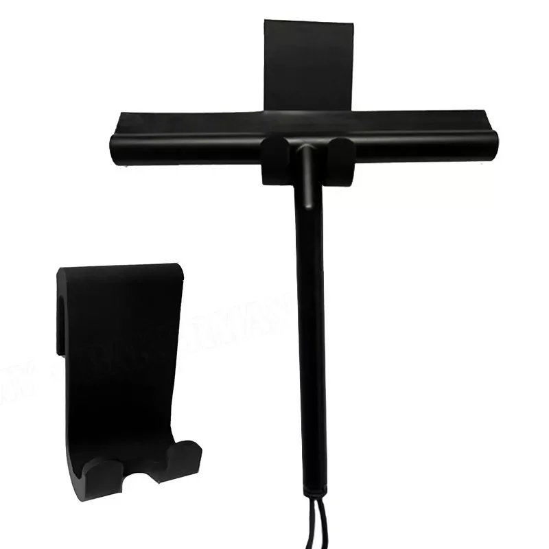 

NEW Shower Squeegee Window Glass Wiper Silicone Scraper Cleaner Long Holdle Bathroom Mirror Wiper Scraper Glass Cleaning Accesso