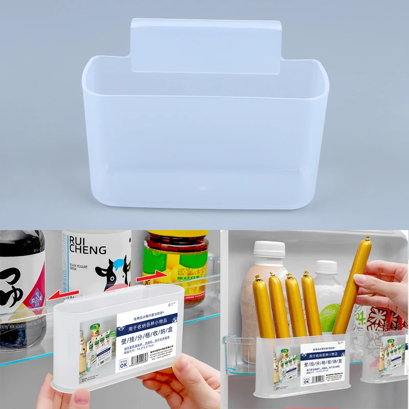 

Storage Box Storage Holders Kitchen Organizer Adjustable Kitchen Refrigerator Storage Rack Fridge Freezer Shelf Holder Organiser