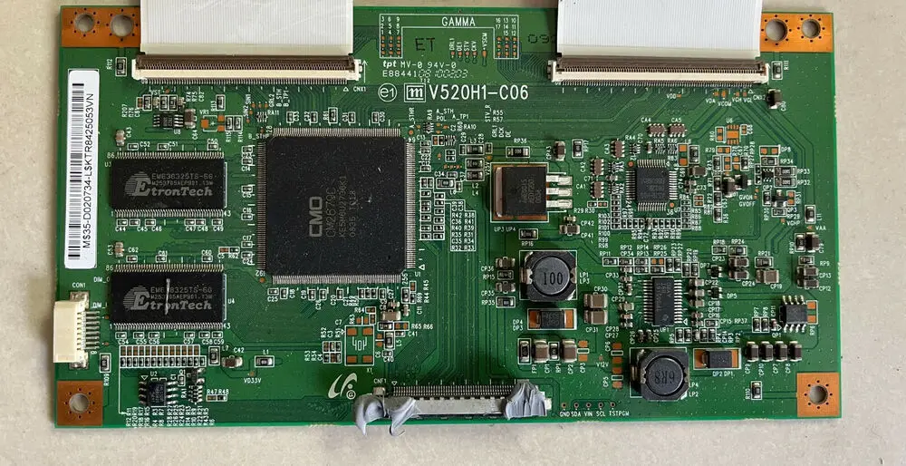 Для Samsung T-Con Board V520H1-C06 35-D020539 LCD контроллер для 52 