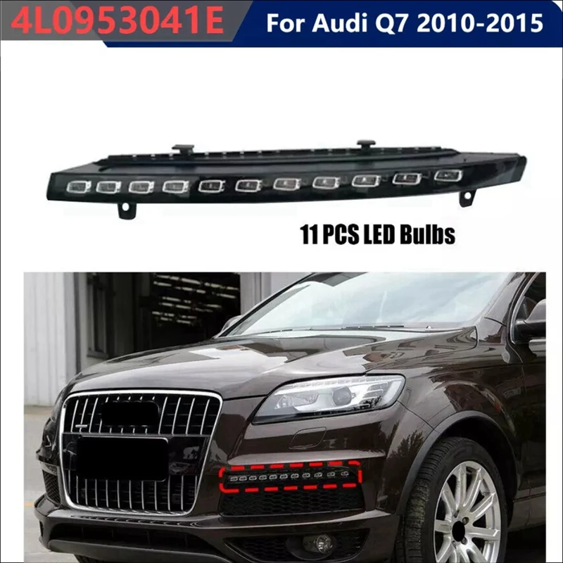 Для Q7 2010-2015 автомобильные указатели поворота ходовые огни светодиодные 11