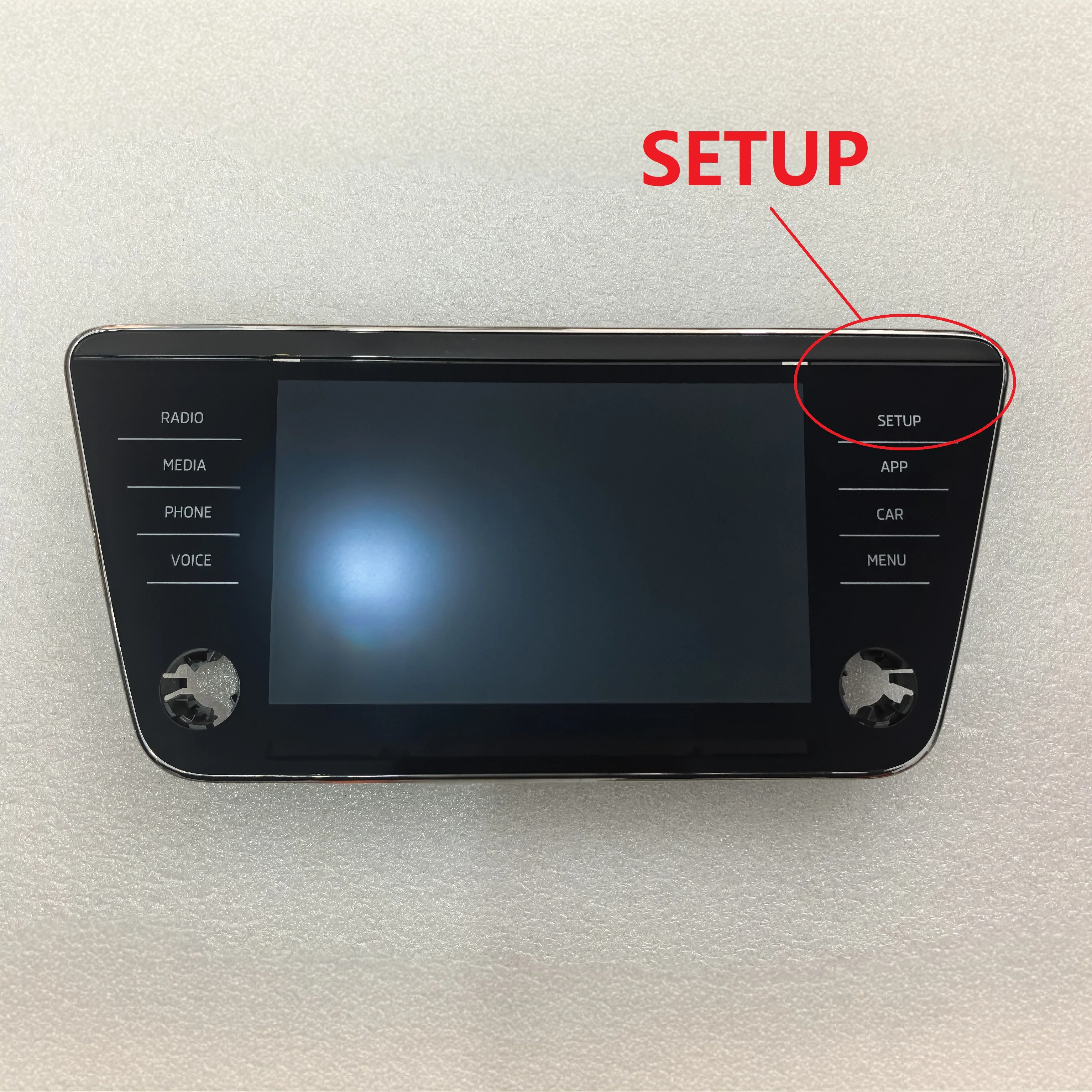 

8-дюймовый ЖК-дисплей с сенсорной панелью для Skoda Superb 2017 дисплей радио 3V0 919 605 E