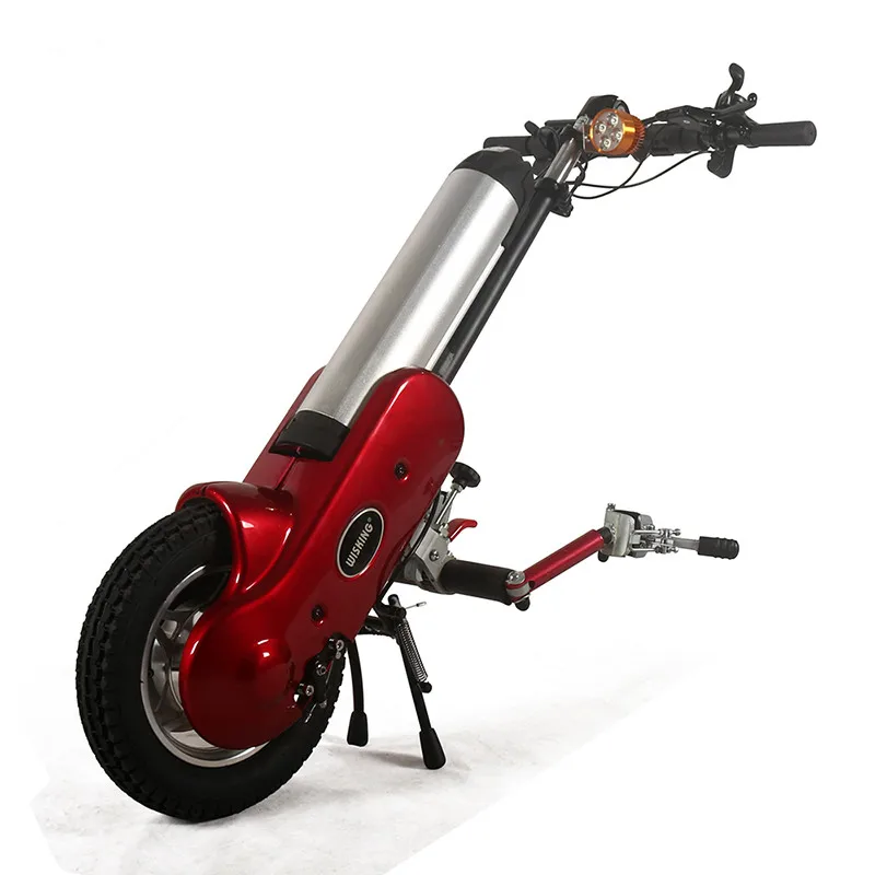 

wheelchair electric handbike with 400W motor and 15AH lithium battery,wheelchair trailer Q1