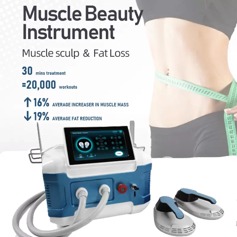 

Sculpt EMslim Neo 2 Handles Machine Shaping EMS Muscle Stimulator Electromagnetic Fat Burning Beauty Equipment