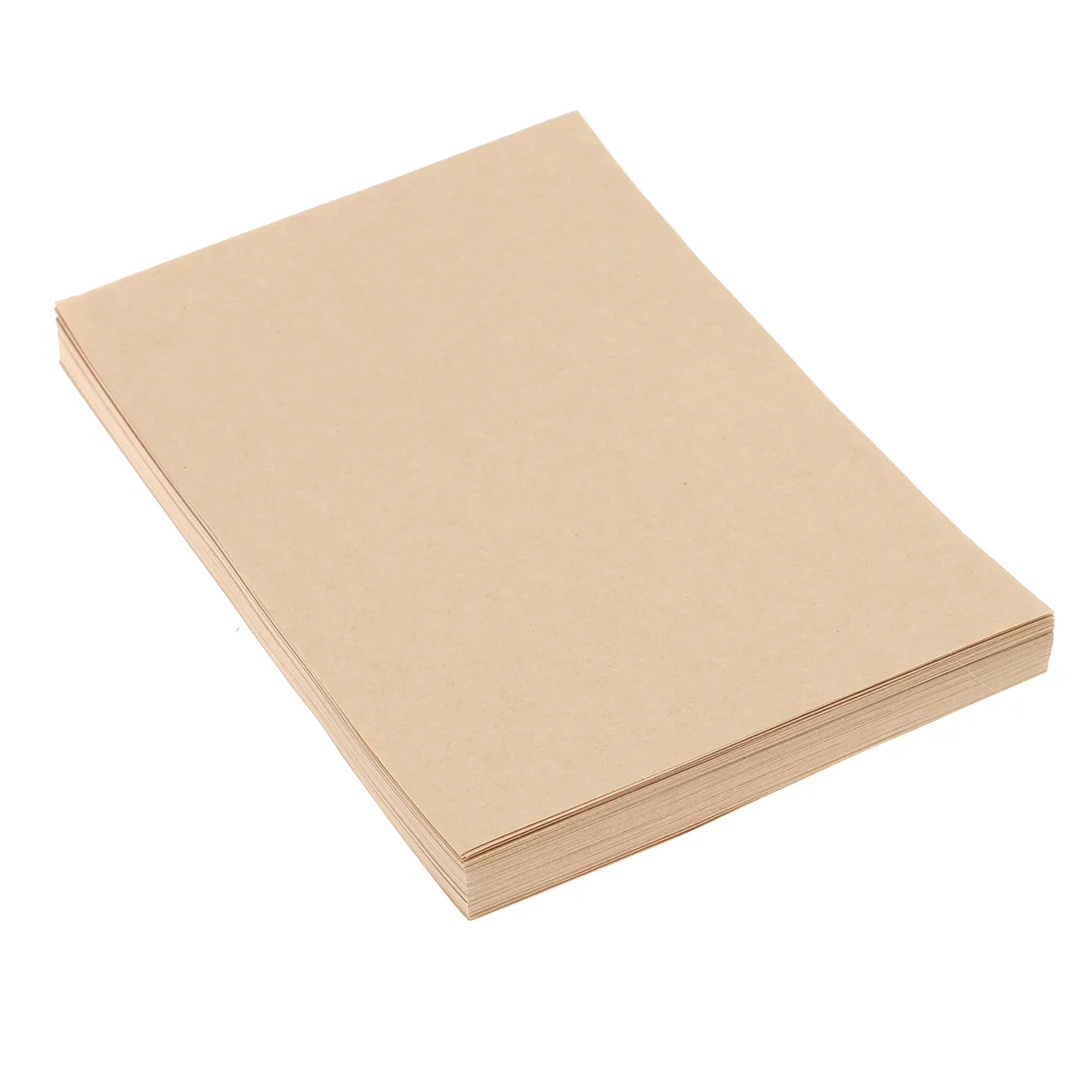 

100 Sheets A4 Vintage Blank Kraft Letter Paper Retro Writing Paper