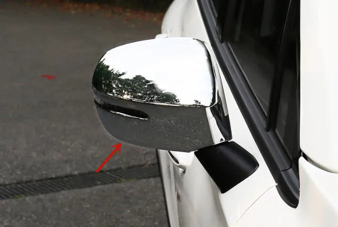 

Для Trumpchi GS4 2015-2017 ABS хромированный декоративный чехол для зеркала заднего вида Защита от царапин украшение для стайлинга автомобиля U
