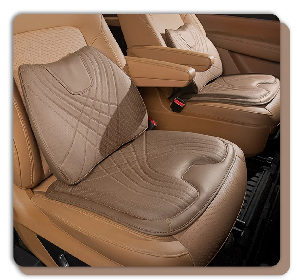 Кожаное автомобильное сиденье NAPPA подушка для спинки сидения подушки Nissan Qashqai FUGA