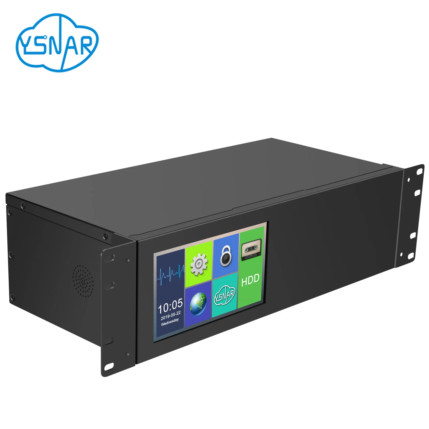

8 Lines 16CH Standalone telephone Recorder with 7 Inch LCD Touch Screen, CDR SMDR Voice Logger
