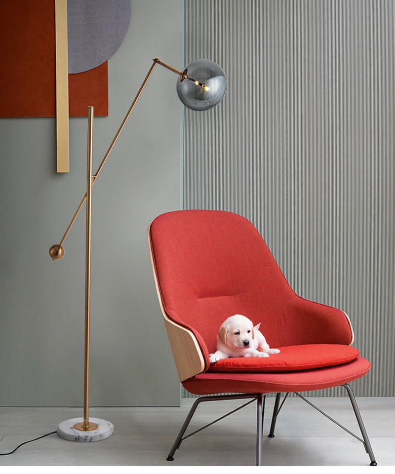 Современная простая дымчато-серая Янтарная стеклянная мраморная основа