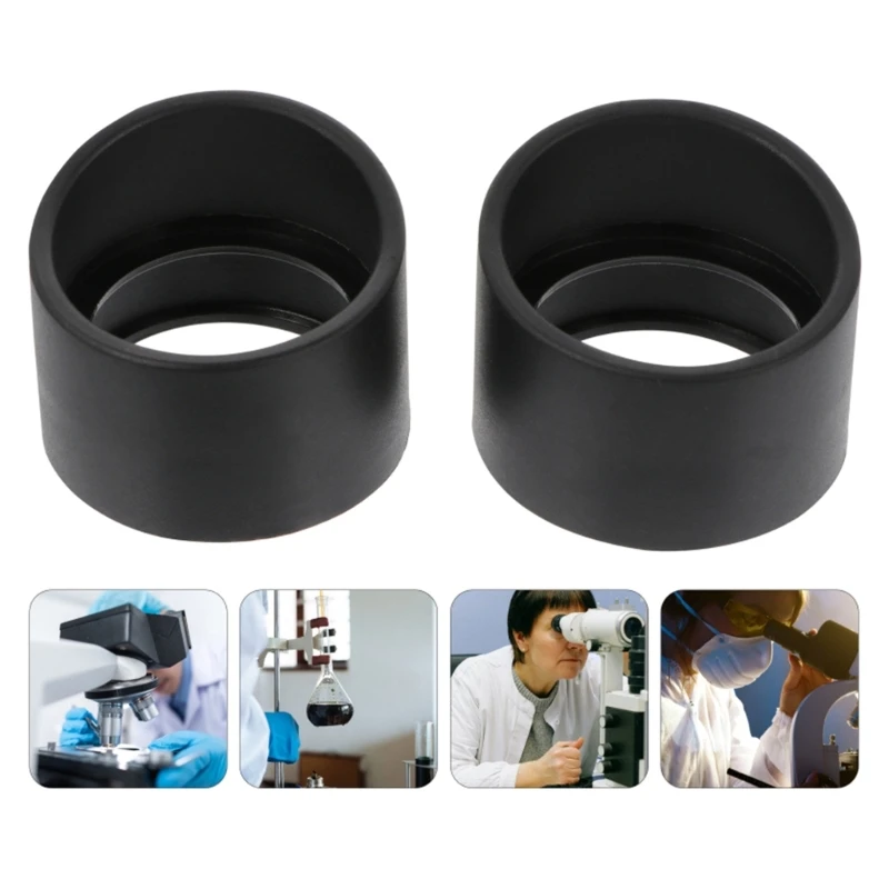 

Microscope Eyepiece cup 2Pcs Rubber Eyepiece Cover Guards Eyeshields Telescope Protector Rubber Eyecups 33/36mm Dia