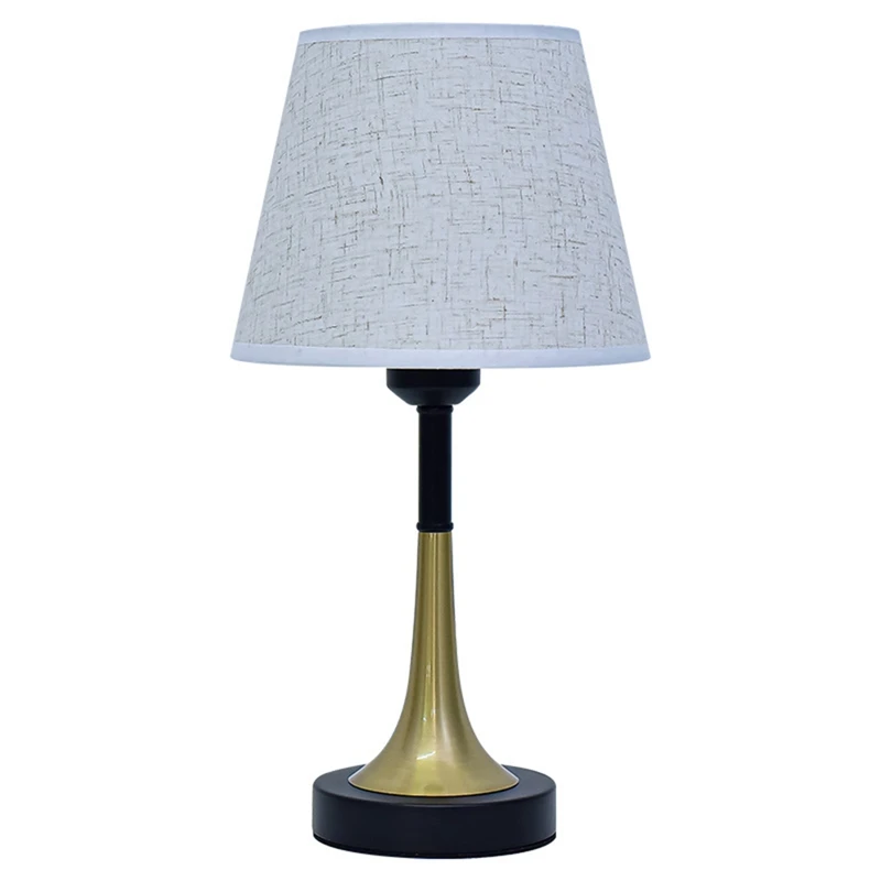 

European Table Lamp Bedroom American Fabric Table Lamp Wedding Room Living Room Dimming Antique Bedside Table Lamp